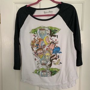 Rick & Morty Baseball Tee